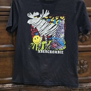 Abercrombie Kids Black T-Shirt